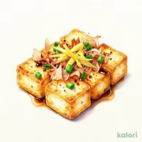 Freshly Fried Thick Tofu