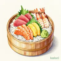 Okemori Seafood Rice Bowl (Extra Fish)