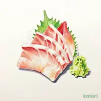 比叡生湯葉入り御造り二種