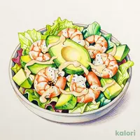 海老とアボカドのエビマヨサラダ