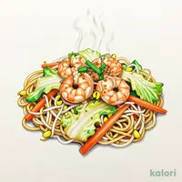 Shrimp Salt-Flavor Yakisoba