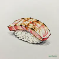 炙りまぐろ中トロ １貫
