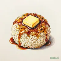 Grilled Rice Ball with Hokkaido Butter (1 pc)
