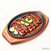 熱々！牛ハラミステーキ