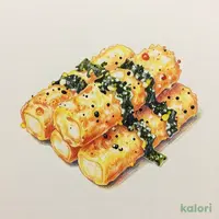 竹輪スティック磯辺揚げ
