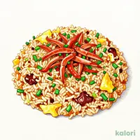 紅ずわいがにたっぷりチャーハン