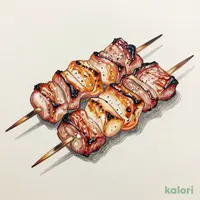 Pork Shoulder Skewers with Salt (2 pcs)