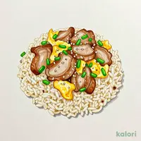 Salted Pork Jowl Fried Rice