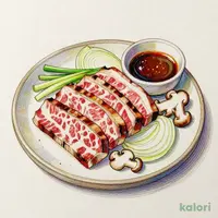 近江牛の陶板焼