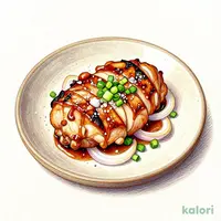 鶏とろの旨塩陶板焼