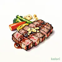 黒毛和牛炭火焼ステーキ