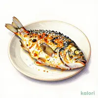Grilled Sea Bream Head