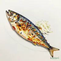 北海道産さんまの塩焼