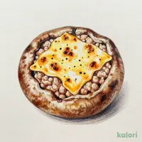 肉詰めしいたけ焼のチーズがけ