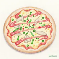 しらすと葱の明太PIZZA
