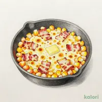 カリカリチーズベーコーンバター