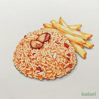 チキンライス＆ポテト