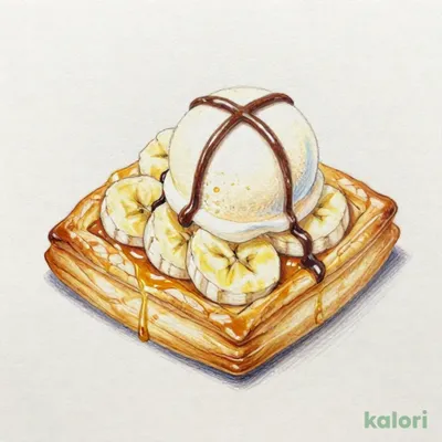 ハニーばななパイ ～バニラアイスチョコ掛け～ 297kcal — What's in It