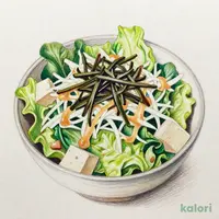ミネラルたっぷり和風サラダ