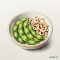 前菜（枝豆と貝ひも）