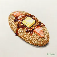 焼おにぎり 鮭バター