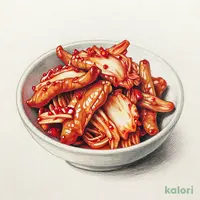 鶏皮キムチ