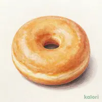 お店で揚げた北海道産小豆使用あんドーナツ