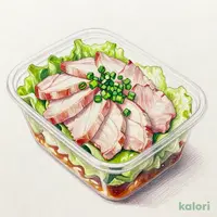 たんぱく質が摂れる柚子ポン酢の豚しゃぶサラダ