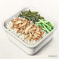 みりん醤油仕立てのあじほぐし御飯(もち麦)