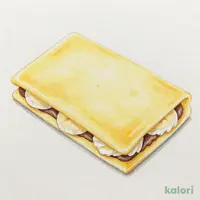 チョコバナナクレープ　チョコクリーム＆ホイップ