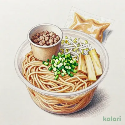 冷製ねぎ味噌まぜ麺