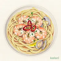 魚介の旨塩パスタ