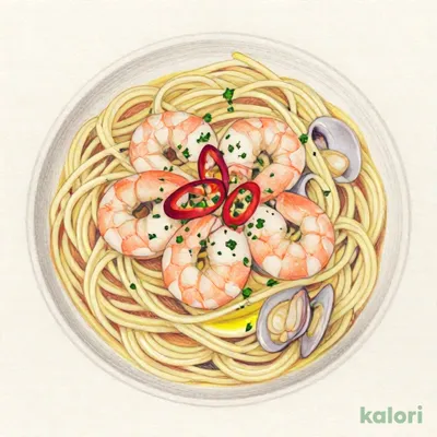 魚介の旨塩パスタ