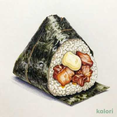 おおきなおむすび　チャーシューマヨネーズ
