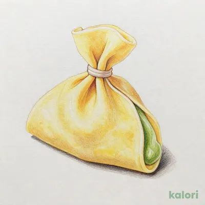 お抹茶巾着クレープ　　東京都産牛乳使用