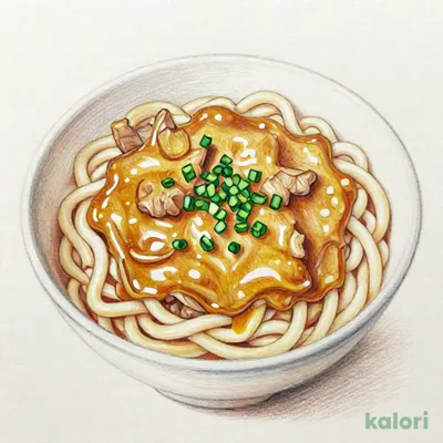 鰹出汁香る　コク旨カレーうどん