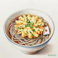 鰹香る旨みつゆ かき揚げそば