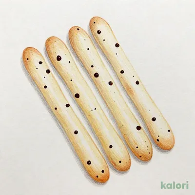 ７Ｐ　チョコチップ入りスティックメロンパン　６本入