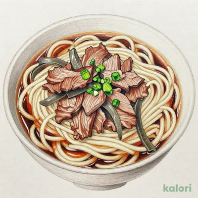 なっから太麺　牛煮込みうどん