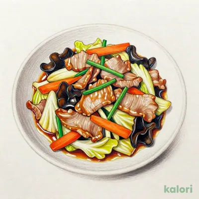 香ばし炒めのコク旨野菜炒め