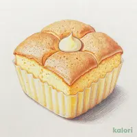 ７プレミアム　とろっと食感カスタードのカステラケーキ
