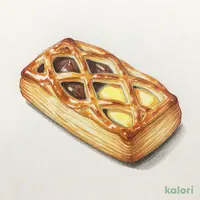 ７Ｐダブルデニッシュチョコ＆カスタード