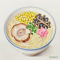 ラーメンWalker監修 博多豚骨×札幌味噌ラーメン