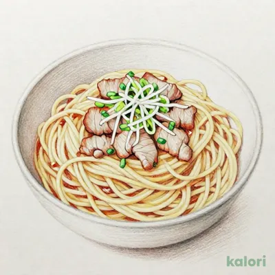 深谷ねぎと豚肉の和風パスタ