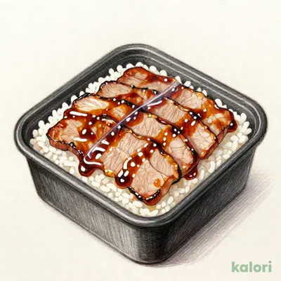 炭火焼き豚みそ丼　秩父味噌ダレ