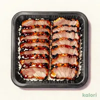 炭火焼き豚ロースのバーべキュー弁当（麦飯）