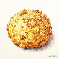 Freshly Fried Curry Bread