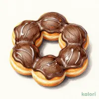 Chewy Chocolate Ring Donut