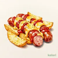 スパイシーチリトマト　ポテト＆ソーセージ
