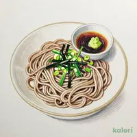 一本釣り鰹だし香る石臼挽そば粉のざるそば